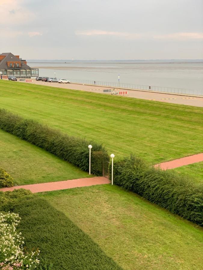 Апартаменти Fewo Mit Meerblick - Direktzugang Zur Nordsee Вільгельмсгафен Екстер'єр фото