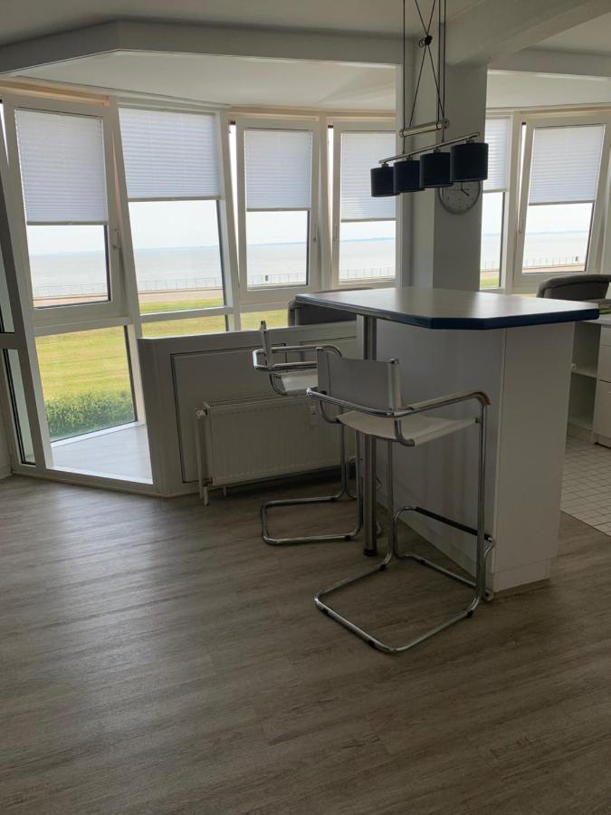 Апартаменти Fewo Mit Meerblick - Direktzugang Zur Nordsee Вільгельмсгафен Екстер'єр фото