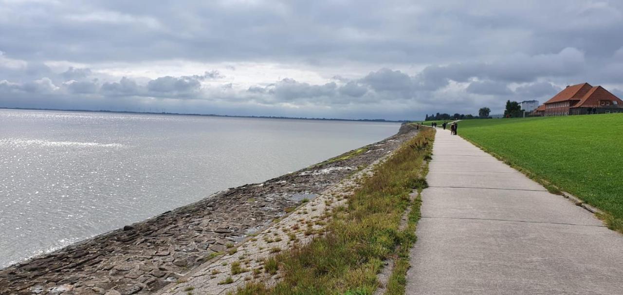 Апартаменти Fewo Mit Meerblick - Direktzugang Zur Nordsee Вільгельмсгафен Екстер'єр фото